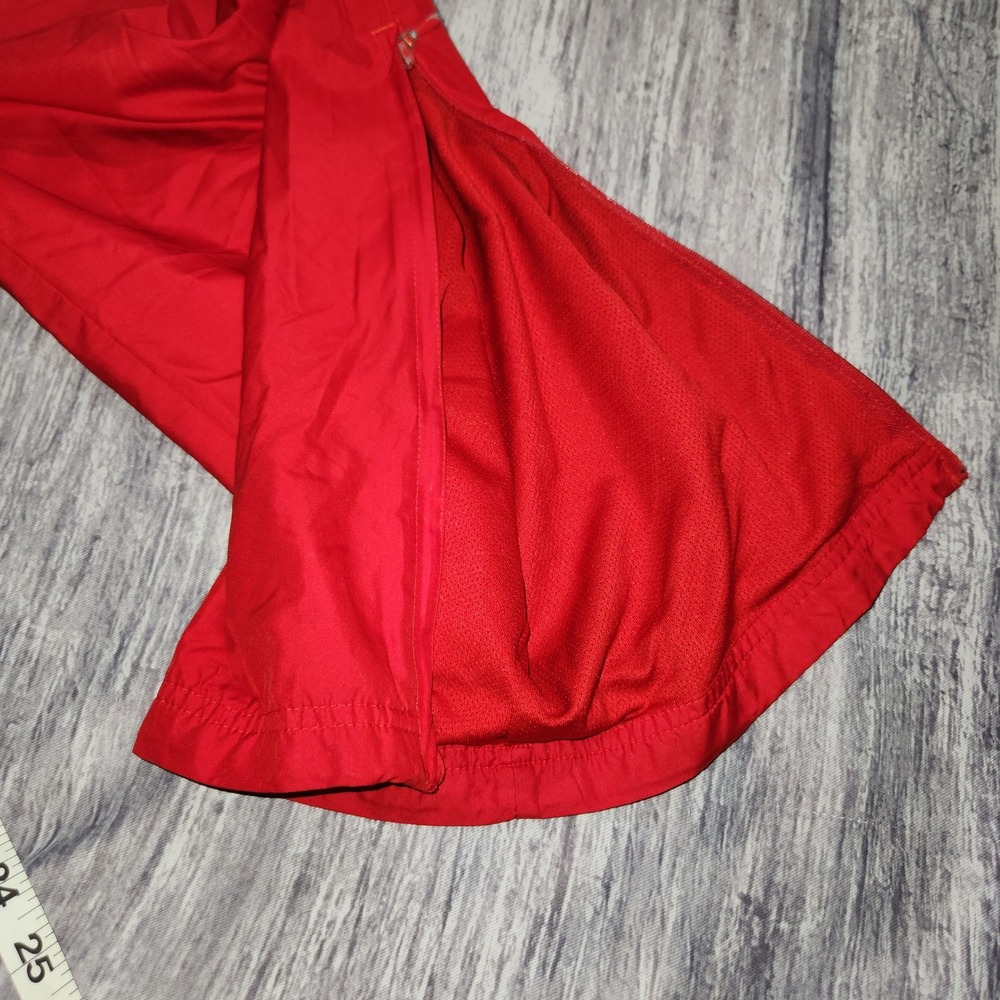 Adidas Red Wind Track Pants Men's Large Athletic Joggers Workout‎ - Picture 11 of 15